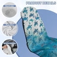thumbnail image 7 of Bulopur Sea Turtle Front Car Seat Towel for Men Breathable Sweat Carseat Protector with Storage Bag for Beach Vacation Soft Fit SUV Sedan Truck 1pcs, 7 of 7