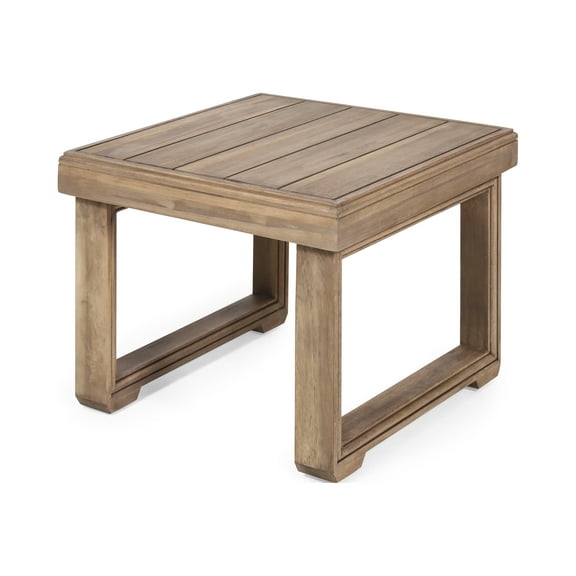 Noble House Westchester Outdoor Side Table Brown