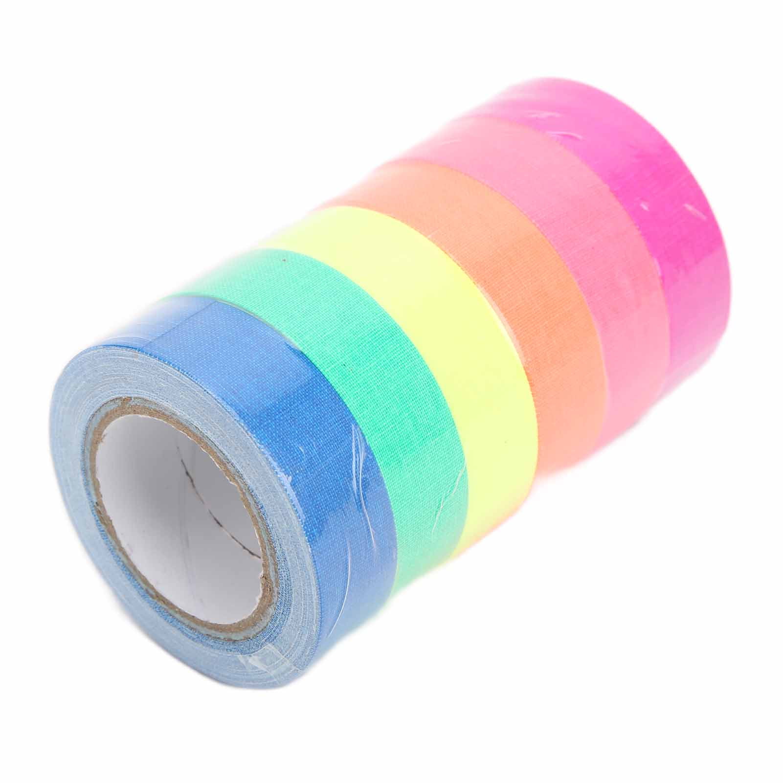 Cotton Tape, Rainbow Colors Painters Tape Versatile Breathable  For Stitching For Quilting For Gift Packaging