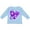AE-Light Blue, variant on Inktastic Epilepsy Awareness Purple Ribbon Around Heart Boys or Girls Long Sleeve Toddler T-Shirt