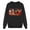 Black, variant on Girls Sweatshirts Crew Neck Trendy Long Sleeve Sun Shirts Embroidered Pullover Athletic Tops Back To School Outfit Fall Casual Clothes