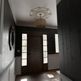 thumbnail image 5 of Ekena Millwork 22"OD x 8 1/2"ID x 3/8"T Guardian Wood Fretwork Pierced Ceiling Medallion, Hickory, 5 of 12