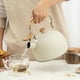 thumbnail image 2 of Tetera 2.5L Cipaher Tea Kettle for Stove Top and Induction Stove Blanco Tetera de Acero Inoxidable para Estufa, 2 of 6