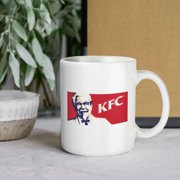 White Mug Fashion KFC Logo Tm