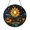 Stained Glass 5.9 Inch, variant on Scenic Starry Village Stained Glass Suncatcher, Round Window Hanging with Night and Day Harmony