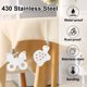 thumbnail image 3 of Clip de pesas para manteles o cortinas de 6 piezas, juego de pesas para manteles colgantes de Navidad, perfecto para la decoración del hogar MFZFUKR BST3012516-4, 3 of 6
