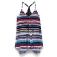 thumbnail image 3 of Swim 365 Women's Plus Size Longer-Length Mesh Tankini Top, 3 of 6