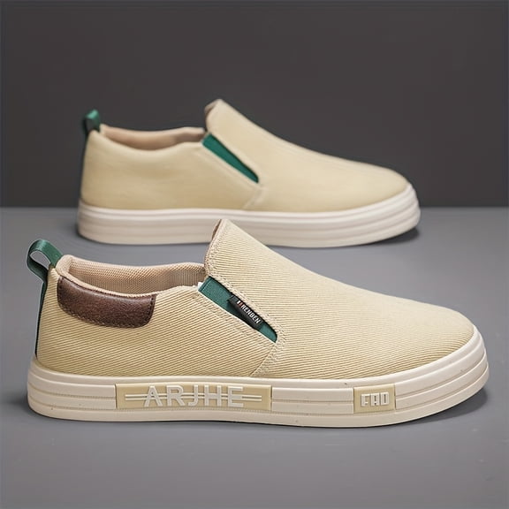 Unisex Low-top Slip-on Trendy Flat Casual Shoes Canvas Sneakers,