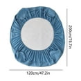 thumbnail image 3 of onlyliua Buscador de Regalos Protector de Algodón Grueso Resistente Al Agua para Cama, Cubrecamas para Otoño E Invierno, 3 of 6