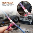 thumbnail image 4 of 140PCS 22-16/16-14/12-10 AWG Heat Shrink Piggy Back Spade Quick Splice Crimp Terminals Connectors A, 4 of 5