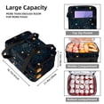 thumbnail image 3 of Constellation Double Layered Insulated Refrigerated Lunch Bag with Two Compartments, Large Capacity, and Hand Carry - 7.1x11.4x16.1 inches, 3 of 6