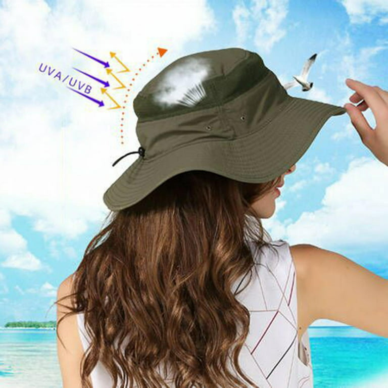 EQWLJWE Outdoor Sports Hat Sun Hat Men's Fishing Hats Anti-ultraviolet  Fisherman Hat Adjustable Sun Visor Hat Sun-shading Sun Hat Riding Hollow