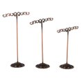 thumbnail image 3 of Shisuyan Jewelry Organizer Stand Antique Copper 3Pcs 3.1X1.4X5.1In, 3 of 8