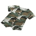 thumbnail image 3 of MesaSe Newborn Infant Baby Boys  Collar Pattern Button Open Front One-piece Summer Outfits Multi-color 6-12 Months, 3 of 6