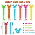 thumbnail image 3 of Juego de varitas de burbujas con temática de ratón para fiestas, 24 unidades, para niños, 3 of 7