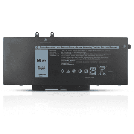 Battery for Dell Latitude 5400 5500 Precision 3540 Laptop 9JRYT C5GV2 68Wh 4GVMP