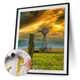thumbnail image 3 of Kit de pintura por números DIY molino de viento mano aceite arte imagen artesanía hogar pared decoración FLhrweasw Nuevo, 3 of 9