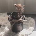 thumbnail image 4 of AURORA TRADE Shabby Chic Milk Can Jug with Rope Design French Farmhouse Decor Vase for Wedding Decor Galvanized Tin Can Rustic Primitive Bucket Vase for Decorative Flower Holder, 4 of 8