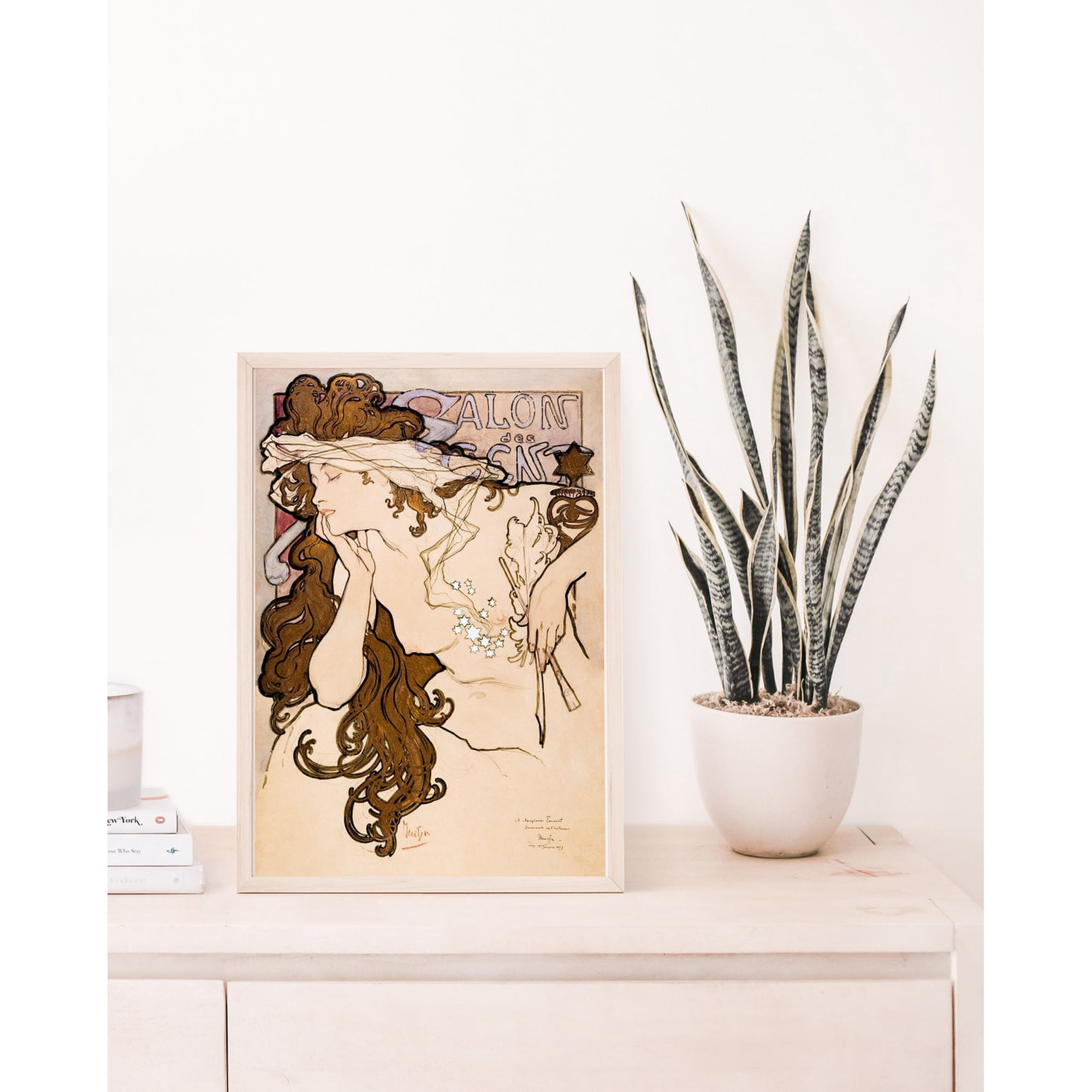 Alphonse Mucha Fine Art Vintage Wall French Art Museum Housewarming Unframed Paper Print