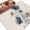 Beige, variant on Navy Blue Floral Round Area Rug 7Ft Washable Circle Rugs for Dorm Laundry Room, Watercolor Flowers Farmhouse Non-Slip Carpet Floor Mats Indoor Outdoor Carpet Runner Aesthetic Home Decor