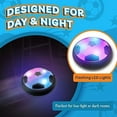 thumbnail image 5 of 2 Pack Hover Soccer Ball Toys for Kids, Indoor Outdoor Creative Soccer Toys with Foam Bumper and LED Light, Gifts for 3-12 Year Old Boys Girls, 5 of 6