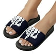 thumbnail image 5 of GZHJMY Stylish Slides for Women Men, Skeleton Hand Funny Soft Flexible Slip-on Sandals Slippers, 5 of 7