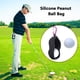 thumbnail image 4 of Funda de silicona para pelota de golf, soporte para bolsa protectora, agujeros dobles, negro JShteea Para Estrenar, 4 of 8