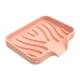 thumbnail image 1 of Titular de plato de jabón Contenedor de jabón Antideslizante con drenaje Caja de almacenamiento de jabón Bandeja Caja de jabón de viaje decorativa para fregadero de cocina , Rosado, 1 of 7