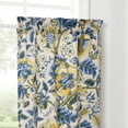 thumbnail image 4 of Waverly Imperial Dress Window Curtain Collection – Panel With Tie Back - Porcelain Design - 52" X 95", 4 of 7