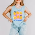 thumbnail image 3 of La Dolce Vita Lemons - Women's Garment Dyed Graphic Tank Top, 3 of 6