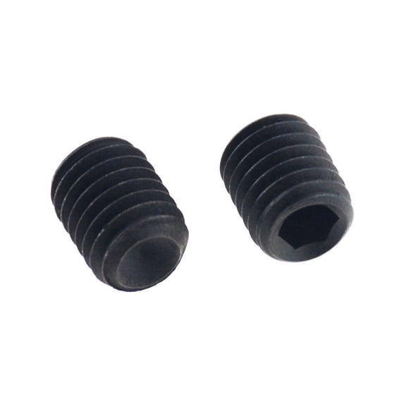 30PCS M4*3-25 4 5 6 8 10 12 20 DIN916 Black Grade 12.9 Alloy Steel Hex Hexagon Socket Allen Cup Point Grub Screw Set Bolt M4x3 ,Strong Fixing Force