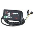 thumbnail image 2 of Ximing Controller Display, Waterproof Electric DIY Accessory for Electric Bike Scooter Cycling Parts 24V, 2 of 10