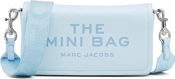 Marc Jacobs The Leather Mini Crossbody Bag - Cloud Blue - Walmart.com