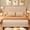 Beige 2, variant on Lofka Queen Size Bed Frame with Upholstered Wingback Headboard Beige Finish