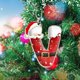 thumbnail image 4 of onlyliua ¡ Artículos En Liquidación! 26 Adornos Navideños En 26 Letras, Adornos Rojos En Árbol de Navidad, Adornos Colgantes En Letras, Adornos Árbol de Navidad En Alfabeto para El Hogar, 4 of 7