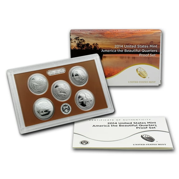2014-S America the Beautiful Quarters Proof Set
