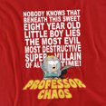 thumbnail image 2 of South Park Professor Chaos Women's T Shirt,Red, 2X-Large, 2 of 6