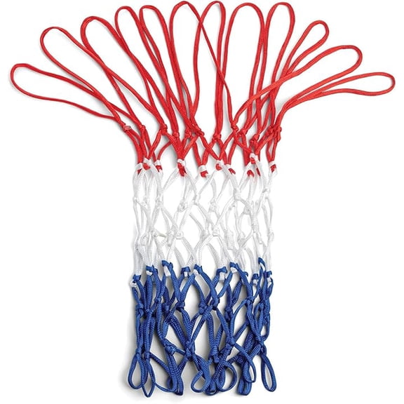 Nylon Basketball Net, Tricolor