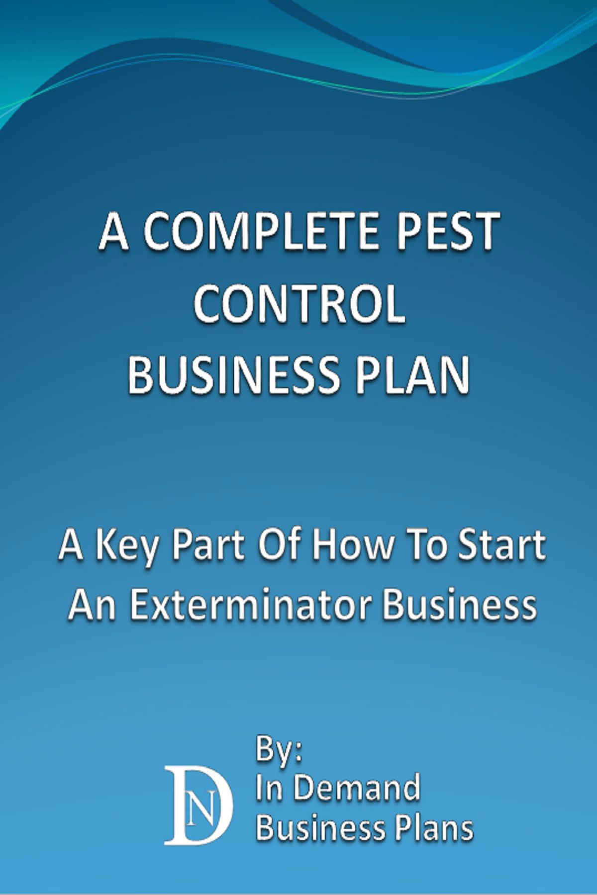 pest control business plan
