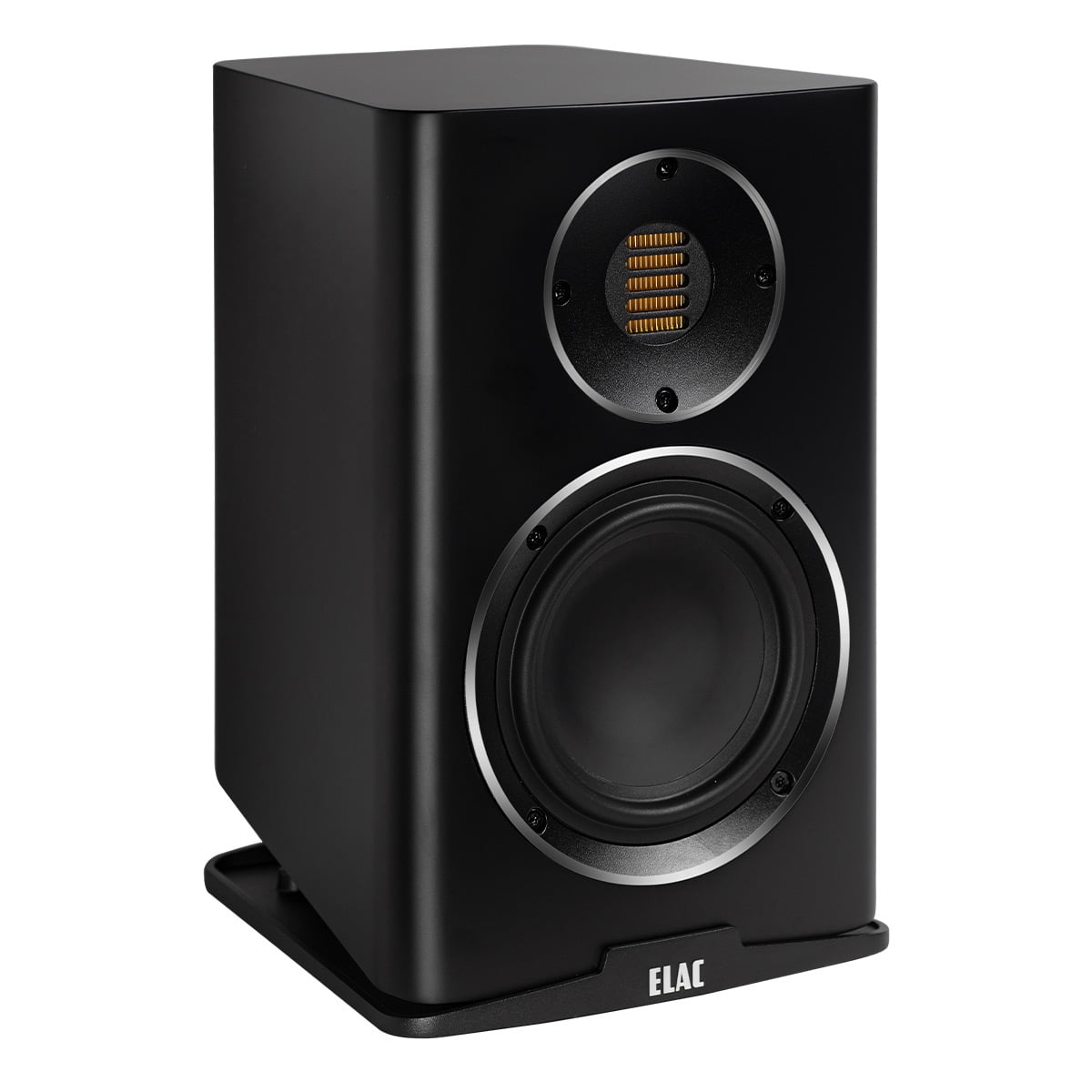 ELAC BS243.4 Carina 5.25 Inch Bookshelf Speakers - Pair (Satin Black)
