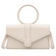 thumbnail image 1 of de noche de material cuero de moda con solapa, de informal, cruzado para el cuerpo, monedero Blanco BLESIY Bolso de mano con sobre de noche, 1 of 8