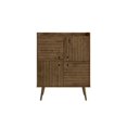 thumbnail image 1 of Manhattan Comfort Bogart Armoire d'Appoint Moderne Mi‐siècle de 45,5 Po en Brun Rustique et Nature, 1 of 3