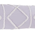 thumbnail image 3 of Sweet Jojo Designs Boho Fringe Purple Ivory Body Pillow Cover Case 54x20 (Pillow Not Included), 3 of 5