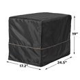 MidWest 24" Black Polyester Dog Crate Cover