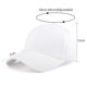 thumbnail image 4 of Gorra de béisbol Hombres Mujeres Gorra Ajustable Algodón Al aire libre Correr Ocio Gorra de béisbol JFHHH pequeña, 4 of 5