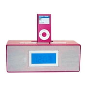 iConcepts iSnooze - Clock radio with Apple Dock cradle - pink
