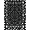 Black And White, Pattern 11, variant on ODIKA 8'x10' Washable Area Rug Modern Symmetrical Border Framework Protective Surface Covering for Living Room, Under Sectional, Family , Durable, Non-Slip