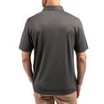 thumbnail image 2 of Men's-Cutter & Buck  Heather Black Arkansas Razorbacks Forge Alumni Eco Stretch Recycled Polo, 2 of 2