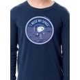 thumbnail image 4 of Peanuts Family Snoopy I Need My Space 2 Piece Unisex Sleep Pajama Set, 4 of 7