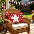 thumbnail image 6 of 4th of July Patriotic Decorative Pillow Cover, Pillow Case Independence Day Theme Pillowcase Commemorative Decorative Cushion Cover Sofa Or Lounges Chair Headrest Pillowcase Singles-face Printing, 6 of 6